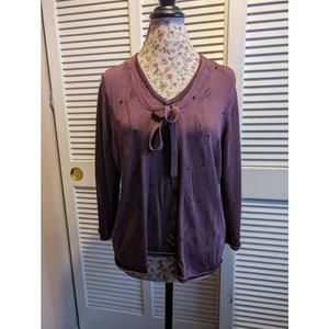 Vintage Jones New York cardigan set